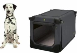 Maelson Soft Kennel - Robuuste Hondenbench Van Zacht Materiaal - Opvouwbare Kennel Met Stevig Stalen Binnenframe - Zwart/antraciet - XXS / XS / S / M / L / XL / XXL - 72 S -Huisdierbenodigdheden Korting 1200x827 6