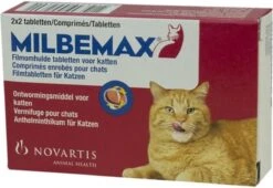 Milbemax Kat Groot - 1 ST à 2 X 2 TABL -Huisdierbenodigdheden Korting 1200x828 14