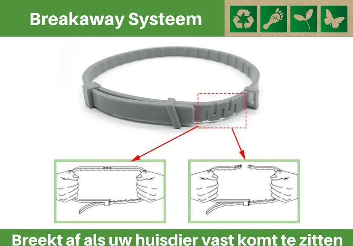 Vlooienband Voor Katten - Creme - 100% Natuurlijk - Zonder Giftige Pesticiden - Vlooien En Teken - Geurhalsband 6 Vlooienband Voor Katten - Creme - 100% Natuurlijk - Zonder Giftige Pesticiden - Vlooien En Teken - Geurhalsband - Image 4