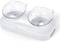 Behave Dubbele Voerbak - Drinkbak - Katten - Verstelbaar - Wit 15 Behave Dubbele Voerbak - Drinkbak - Katten - Verstelbaar - Wit -Huisdierbenodigdheden Korting 1200x838 1