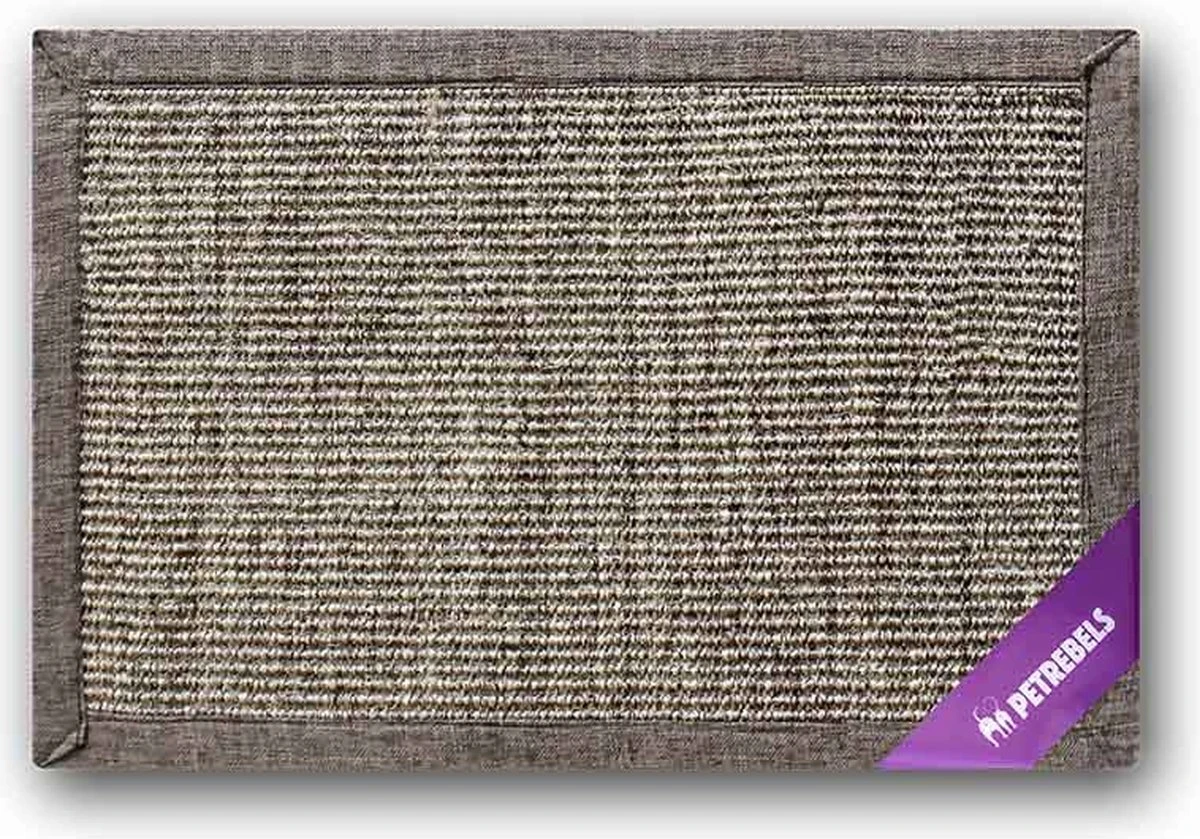 Petrebels Mastermat 60 Katten Krabmat - Cappuccino - 60 X 40 Cm - Zeer Sterk 3 Petrebels Mastermat 60 Katten Krabmat - Cappuccino - 60 X 40 Cm - Zeer Sterk