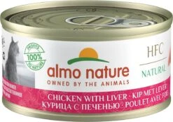 Almo Nature Natvoer Voor Katten - HFC Natural - 24 X 70g - Kip En Tonijn - 24 X 70 Gram -Huisdierbenodigdheden Korting 1200x844 5