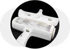 Merkloos Hoogwaardige - Huisdierhaar Verwijderaar - Hondenhaar - Pluizenborstel - Ontharingsborstel - Wit -Huisdierbenodigdheden Korting 1200x847 2