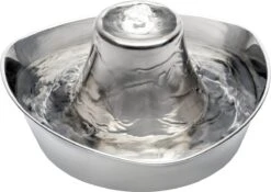 PetSafe® Seaside Stainless Steel Pet Fountain - RVS Drinkfontein Voor Katten En Kleine Honden - Water Borrelt Zacht Over De Toren - Door Het Design Van Alle Kanten Bereikbaar - 1,8 Liter - PetSafe Seaside -Huisdierbenodigdheden Korting 1200x849 9