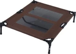 Hondenbed - Hondenstretcher - Honden Ligbed - L - Draagbaar - 92Lx76Bx18H Cm - Bruin -Huisdierbenodigdheden Korting 1200x851 10