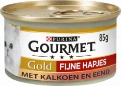 Gourmet Gold Fijne Hapjes In Saus - Kattenvoer Natvoer - Vis/Vlees - 96 X 85 Gr -Huisdierbenodigdheden Korting 1200x857 7