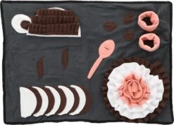 Adori Snackmat Coffee Multi-Color - Hondenspeelgoed - 70x50 Cm