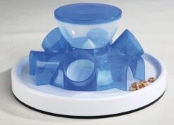TRIXIE Kattenspeelgoed Tunnel Feeder Strategiespel - Blauw -Huisdierbenodigdheden Korting 1200x864 13