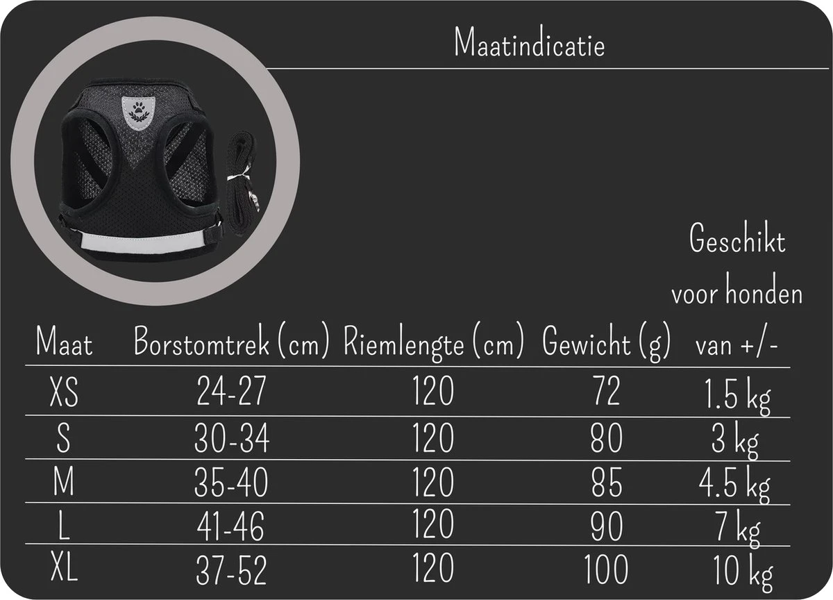 Merkloos Kittentuigje - Kattentuigje Reflecterend - Kattenharnas - Kattentuig Met Looplijn - Zwart - Maat XS 9 Merkloos Kittentuigje - Kattentuigje Reflecterend - Kattenharnas - Kattentuig Met Looplijn - Zwart - Maat XS - Image 7