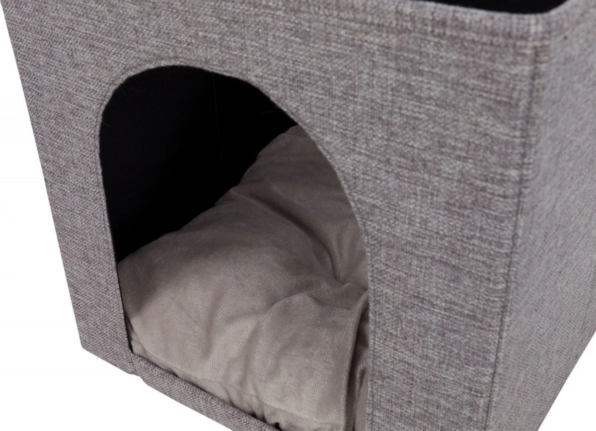 Trixie Kattenmand Iglo Ella Grijs - 33X33X37 CM 8 Trixie Kattenmand Iglo Ella Grijs - 33X33X37 CM - Image 6