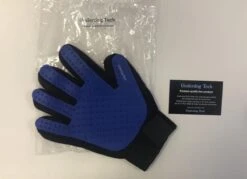 Merkloos Vachtverzorgingshandschoen -Huisdierbenodigdheden Korting 1200x871