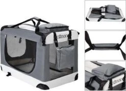Cadoca Hondentransportbox Opvouwbaar - Maat M 15 Cadoca Hondentransportbox Opvouwbaar - Maat M -Huisdierbenodigdheden Korting 1200x872 16
