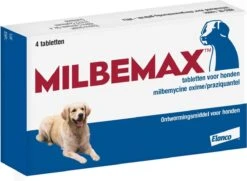 Milbemax Grote Hond 2x2 Tabletten - 1 ST à 2 X 2 TABL -Huisdierbenodigdheden Korting 1200x878