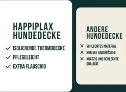 Happilax Fluffy Hondendeken Voor Auto & Bank, Wasbare Hondenmat Voor Op Reis, Grijs, L -Huisdierbenodigdheden Korting 1200x880 8