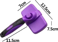 Buxibo Ondervacht Borstel Voor Hond En Kat - Kliksysteem Hondenborstel - Kattenkam - Hondenkam Voor Ondervacht - Klittenkam Voor Honden En Katten - Verwijderd Klitten -Huisdierbenodigdheden Korting 1200x884 6