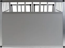 Topmast Autobench Ellipse - XXL - 104 X 91 X 69 Cm - Lichgrijs - Aluminium Reisbench Met Tussenschot - Dubbel - Autobench Voor Hond - Autobenches - Reisbench Hond -Huisdierbenodigdheden Korting 1200x885 7