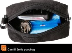 Hondenpoepzakjes Dispenser - Hondenzakjes Honden Poepzakjes Houder -Zwart -Huisdierbenodigdheden Korting 1200x887 8