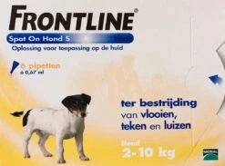 Frontline Hond Spot-On Small - 6 Pipetten -Huisdierbenodigdheden Korting 1200x889 1