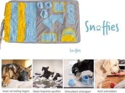 Snuffies Snuffelmat Jara 100x65cm - Snuffelmat – Snuffelmatten - Honden Speelgoed - Honden Speelgoed Intelligentie – Snuffelmat - Snuffelmat Hond - Snuffelmatten – Hersenwerk – Honden Speeltjes – Puppy - Puppy Speelgoed - Honden Denkspelletjes -Huisdierbenodigdheden Korting 1200x890 8