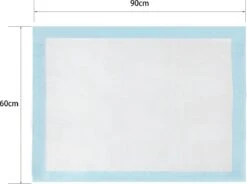 Nobleza 48LXB - Puppy Training Pads - 60 X 90 Cm - Zindelijkheidstraining - 100 Stuks -Huisdierbenodigdheden Korting 1200x893 1