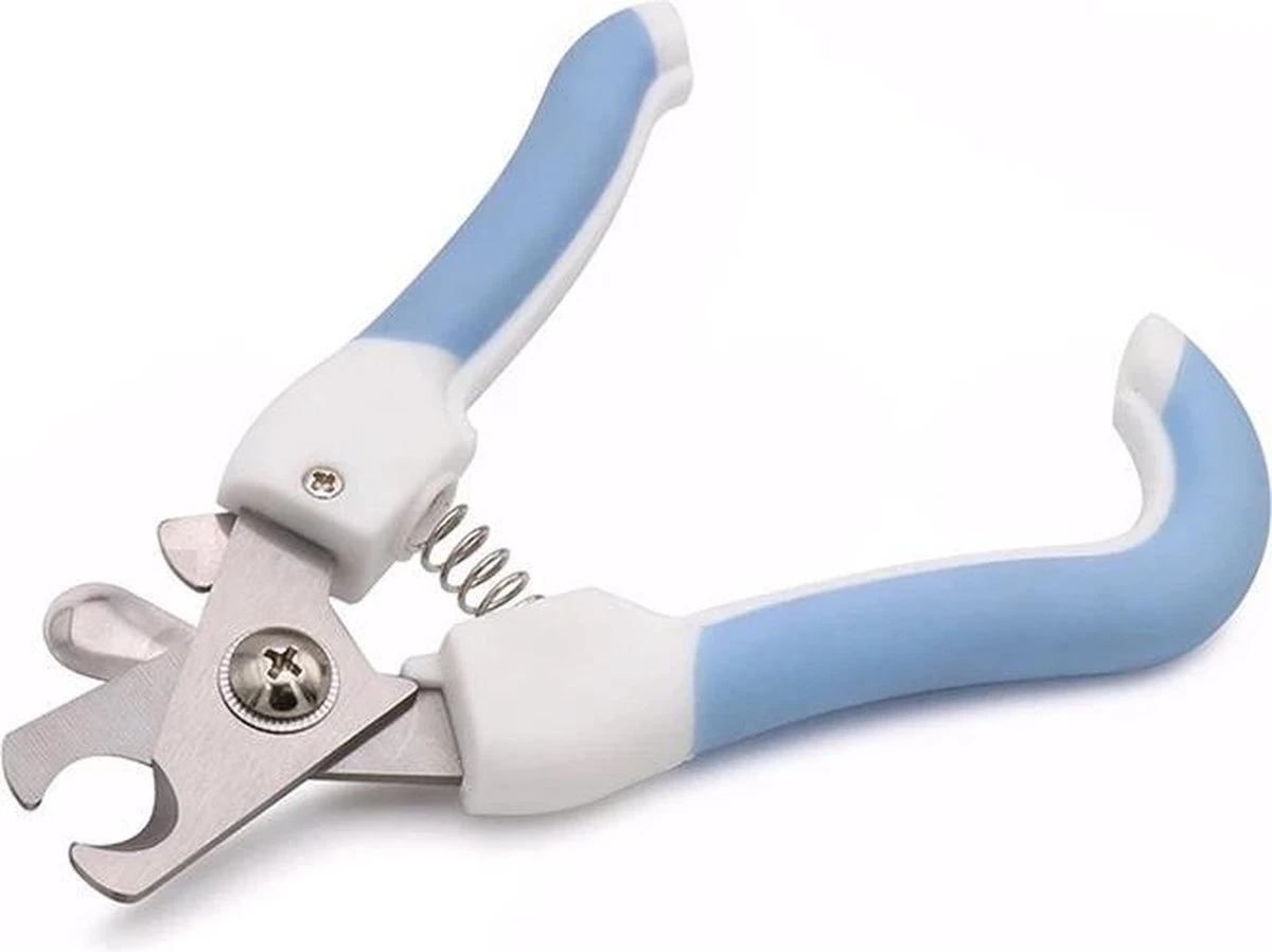 Merkloos Professioneel Dieren Nagelschaartje - Hond/Kat/Konijn/Vogel/ Cavia/Knaagdier - Incl. Veiligheidsstop & Nagelvijl - Wit/Blauw 3 Merkloos Professioneel Dieren Nagelschaartje - Hond/Kat/Konijn/Vogel/ Cavia/Knaagdier - Incl. Veiligheidsstop & Nagelvijl - Wit/Blauw