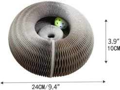 Magic Organ Cat Scratching Board Speelgoed |Magic Krab Karton Krabmat Voor Katten Design Krabkarton Voor Katten 2in 1 Met Speelgoed Balletje- Kattenspeeltjes - Alternatief Voor De Katten Krabpaal - Kattenspeelgoed -TikTok - TikTok Made Me Buy It -Huisdierbenodigdheden Korting 1200x899 22