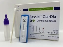 Fassisi Giardia Sneltest Hond & Kat (Ontlastingstest) 1 Stuk | Sneltest | Giardia | Darmparasiet | Diarree Hond | Diarree Kat