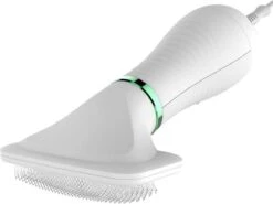 Merkloos HondenFöhn En Borstel - RVS Borstel - Huisdieren - 2 In 1 Hondenföhn -Huisdierbenodigdheden Korting 1200x901