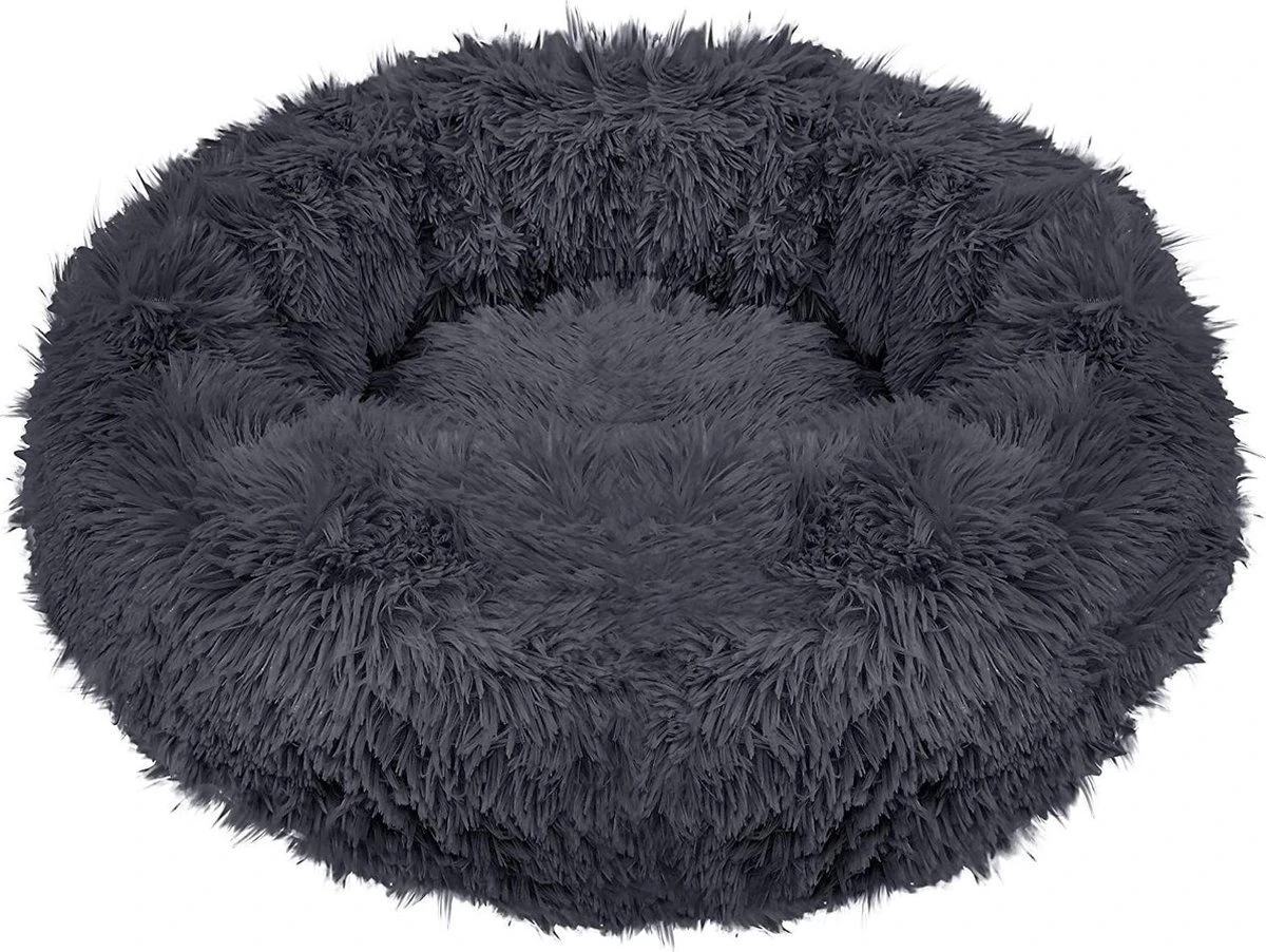 Hondenmand | Superzacht En Luxe | Wasbaar | Donut | Fluffy | Hondenkussen | 60cm | Grijs 6 Hondenmand | Superzacht En Luxe | Wasbaar | Donut | Fluffy | Hondenkussen | 60cm | Grijs - Image 4