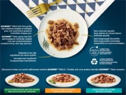 Gourmet Perle - Kattenvoer Natvoer - Land & Zee Duo Met Kip En Rund - 48 X 85 Gram -Huisdierbenodigdheden Korting 1200x902 4