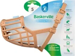 Baskerville Classic Muzzle Muilkorf - Maat 5 -Huisdierbenodigdheden Korting 1200x906 2