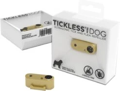 TICKLESS Teek En Vlo Afweer MINI HOND - GOUD (oplaadbare Versie Die Extra Lang Meegaat) -Huisdierbenodigdheden Korting 1200x908 4