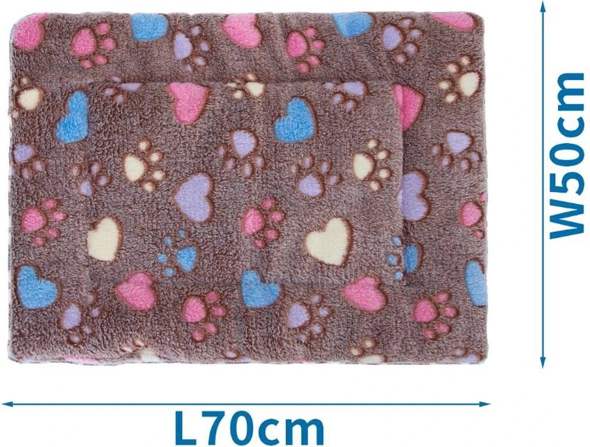 Nobleza Benchkussen - Dierenkussen - Hondenkussen - Kattenkussen - Benchmat - Dierenmat - Hondenmat - Kattenmat - Bruin - Maat S 6 Nobleza Benchkussen - Dierenkussen - Hondenkussen - Kattenkussen - Benchmat - Dierenmat - Hondenmat - Kattenmat - Bruin - Maat S - Image 4