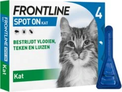 Frontline Spot On - Kat -Tegen Vlooien En Teken - 4 Pipetten 15 Frontline Spot On - Kat -Tegen Vlooien En Teken - 4 Pipetten -Huisdierbenodigdheden Korting 1200x910 4
