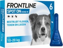 Frontline Spot-On M Anti Vlooienmiddel - Hond - 10 Tot 20 Kg - 6 Pipetten 13 Frontline Spot-On M Anti Vlooienmiddel - Hond - 10 Tot 20 Kg - 6 Pipetten -Huisdierbenodigdheden Korting 1200x914 3
