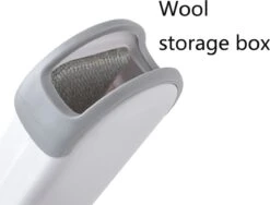 IGOODS - Pet Hair Remover - Hond & Kat Roller Brush - Dubbelzijdig Bont Ontharingsgereedschap Met Zelfreinigende Basis - Reismaatborstel - Voor Kleding - Bank - Tapijt - Autostoel GRIJS -Huisdierbenodigdheden Korting 1200x915 2