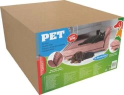 Maxxpro Katten- En Hondenbank - Roze - Verhoogd Met Houten Poten - Fluweel Materiaal - 90 X 44 X 34 CM - Huisdieren Tot 80 KG -Huisdierbenodigdheden Korting 1200x922 3