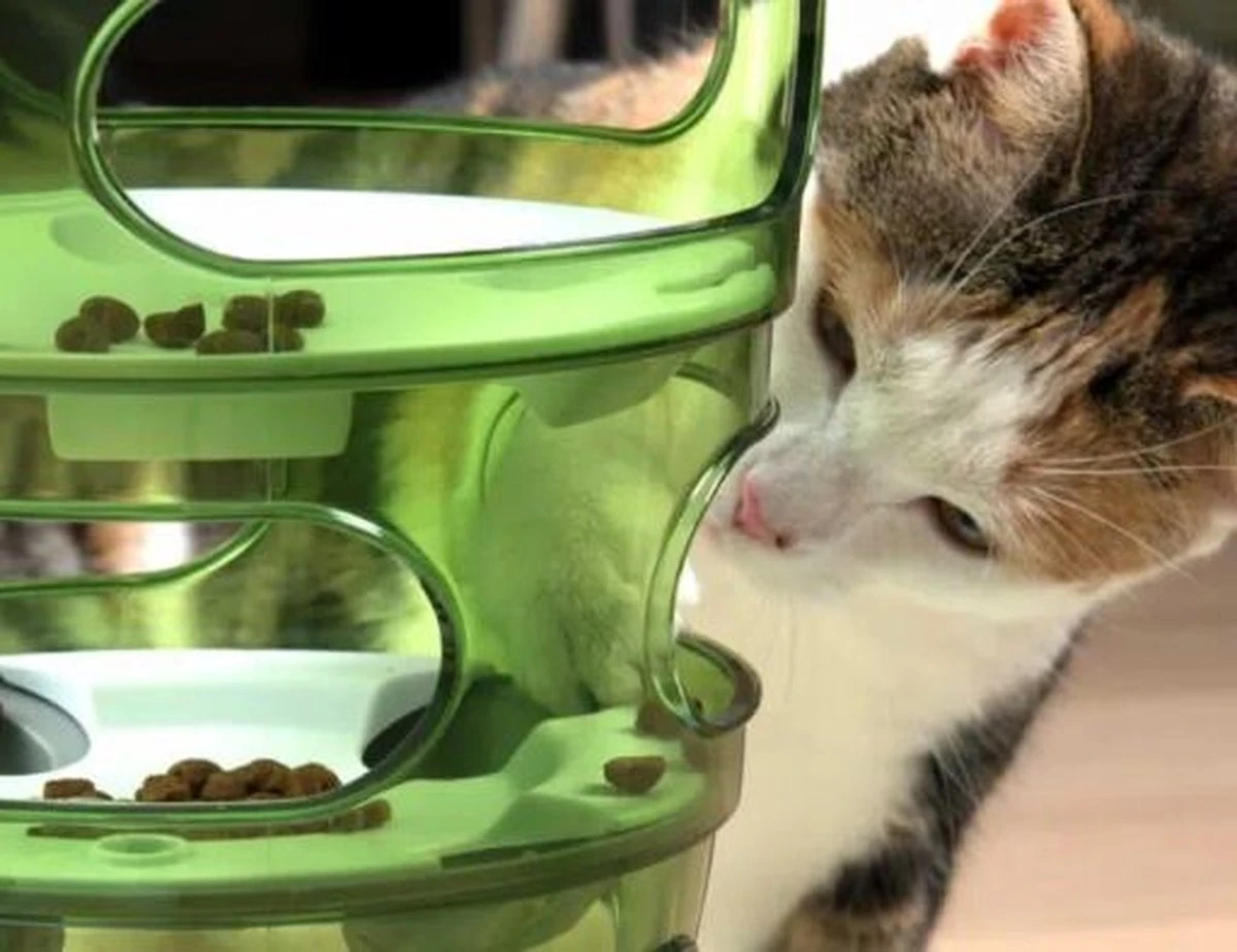 Cat-It Senses 2.0 Food Tree - Wit/Groen - Voerbak - Ø 35 Cm 9 Cat-It Senses 2.0 Food Tree - Wit/Groen - Voerbak - Ø 35 Cm - Image 7