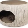 Curver Cozy Pet Home - Kattenmand - Crème - Ø 55 Cm -Huisdierbenodigdheden Korting 1200x928 12