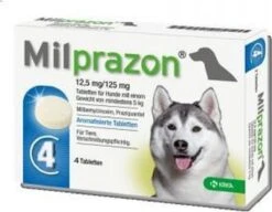 Milprazon Ontworming Hond 4 Tabletten -Huisdierbenodigdheden Korting 1200x932