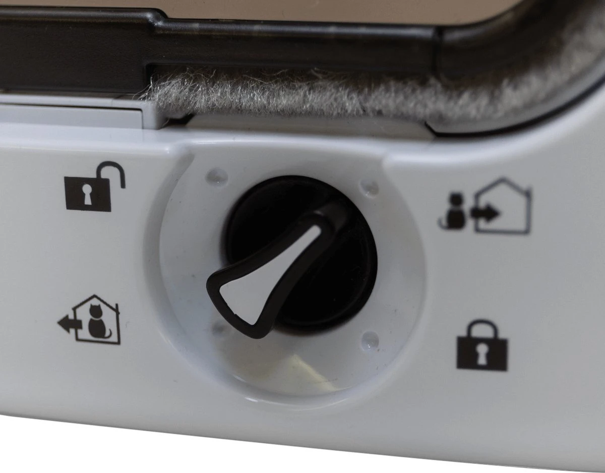 Cat Mate Kattendeur Microchip 360 Wit 5 Cat Mate Kattendeur Microchip 360 Wit - Image 3