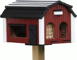 Wildlife Garden Foderlada - Vogelvoederhuisje - Rood - 32 Cm X 25 Cm X 21,5 Cm -Huisdierbenodigdheden Korting 1200x944 6