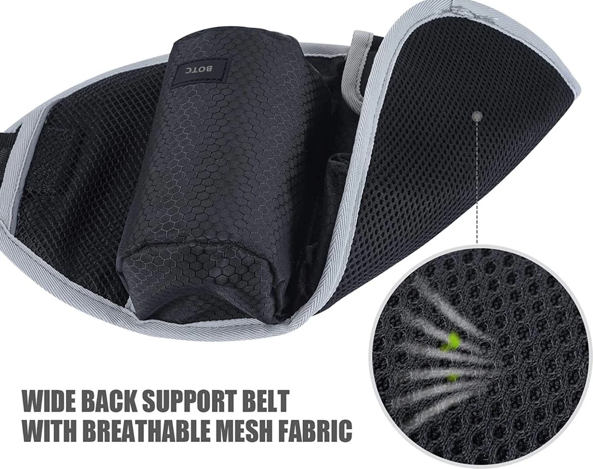 BOTC Looplijn Hond Met Heupriem Voor Hardlopen - Hondenriem - Zwart 4 BOTC Looplijn Hond Met Heupriem Voor Hardlopen - Hondenriem - Zwart - Image 2