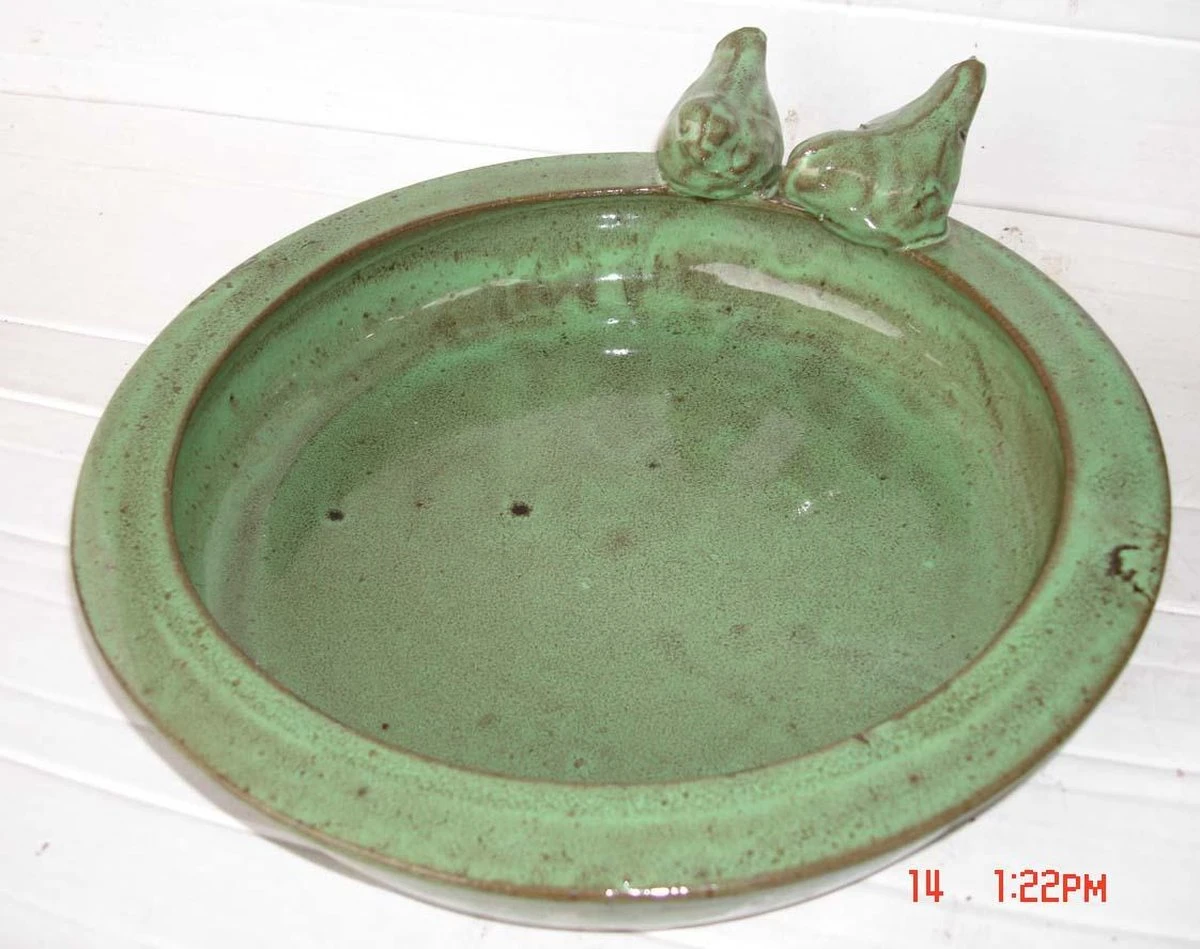 Tuinplus Vogelbad Rond Groen (4) 3 Tuinplus Vogelbad Rond Groen (4)