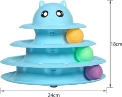 Sefaras Kattenspeeltjes - Set Bestaande Uit 14 Stuks - Kattenspeelgoed - Rond Draaiende Bal - Kattenspeeltje - Intelligente Kattenspeelgoed - Catch The Balls - Blauw 7 Sefaras Kattenspeeltjes - Set Bestaande Uit 14 Stuks - Kattenspeelgoed - Rond Draaiende Bal - Kattenspeeltje - Intelligente Kattenspeelgoed - Catch The Balls - Blauw -Huisdierbenodigdheden Korting 1200x951 2