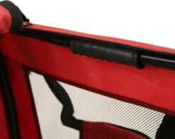 Topmast ReisBench Nylon Bench - Honden Bench XXXL Rood 102x69x69cm - Stoffen Bench - Vouwbench - Auto Bench - Honden 35-50kilo -Huisdierbenodigdheden Korting 1200x955 3