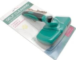 ElegaPet Hondenborstel Groen - Hondenhaar Verwijderen - Kat En Hondenkam - Slickerborstel Hond En Kat - Groomer - Ondervacht Kam Hond - Borstel Hond - Hondenborstel Langharig En Kortharig - Slickerborstel - Anti Klit/Knopen/Huidschilfers -Huisdierbenodigdheden Korting 1200x958 1