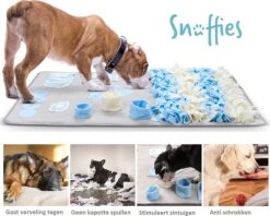 SNUFFIES® Snuffelmat Rocky 100x60cm - Snuffelmat - Snuffelmatten - Snuffelmat Hond- Intelligentie Speelgoed Hond - Hondenspeeltjes - Puppyspeelgoed -Huisdierbenodigdheden Korting 1200x963 3