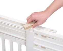 Iris Ohyama Huisdier Bariere PBR-600 - Kunststof - Wit/Beige - Uitschuifbaar -Huisdierbenodigdheden Korting 1200x965 3