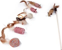 Make Life Beautiful® - Kattenspeeltjes Set - 7-delig - Kattenspeelgoed - Kattenhengel - Speelmuisjes - Kattenspeelgoed Set 23 Make Life Beautiful® - Kattenspeeltjes Set - 7-delig - Kattenspeelgoed - Kattenhengel - Speelmuisjes - Kattenspeelgoed Set -Huisdierbenodigdheden Korting 1200x969 4